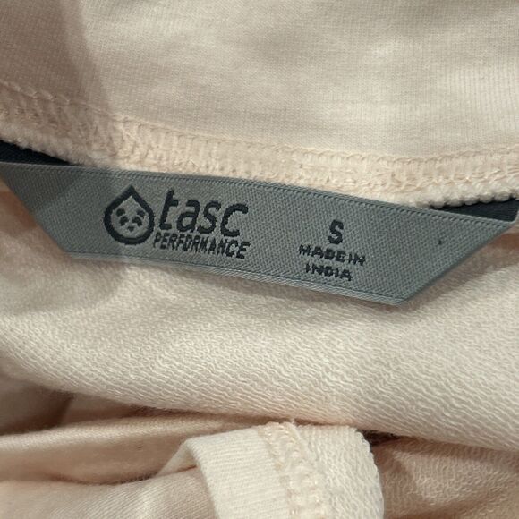 Tasc Performance Shirt Womens Small Organic Cotton Bamboo Stretch Peach Tunic - Picture 3 of 5